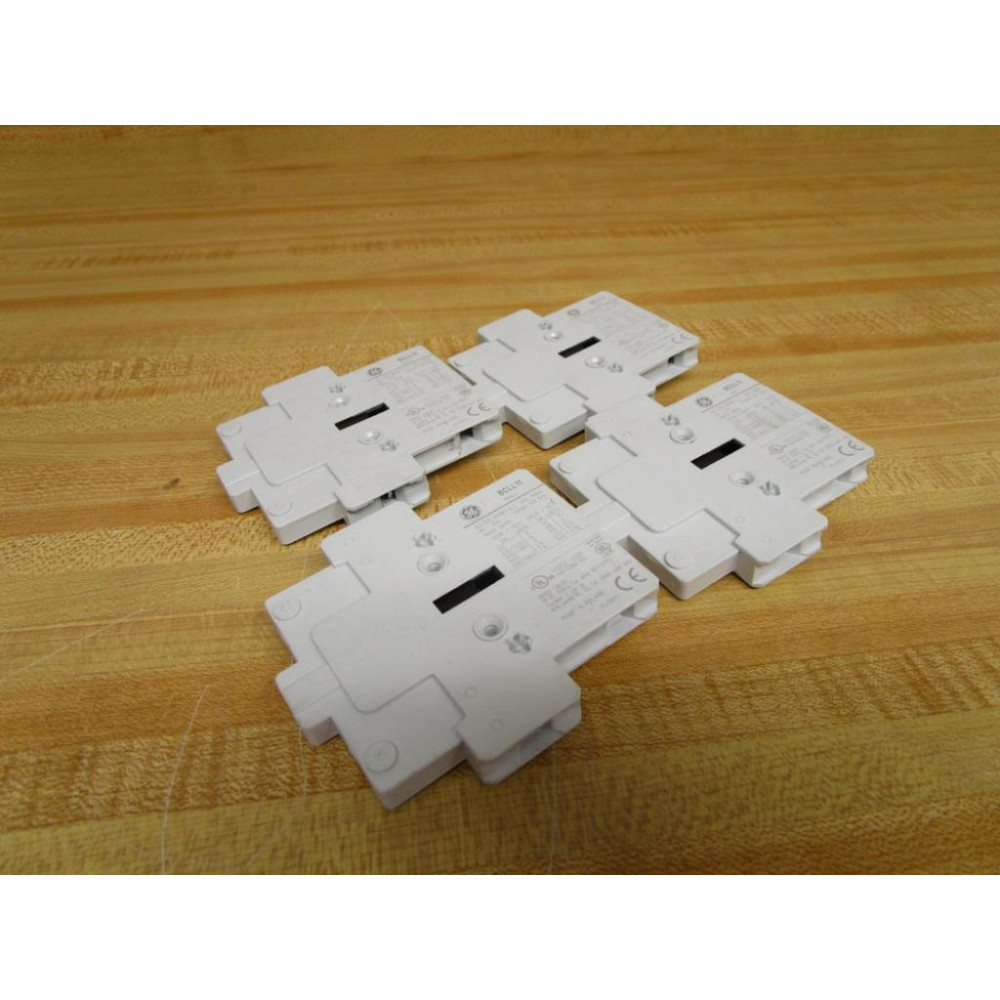 General Electric BCLL11 Auxiliary Contact WO Screws (Pack of 4) - Used