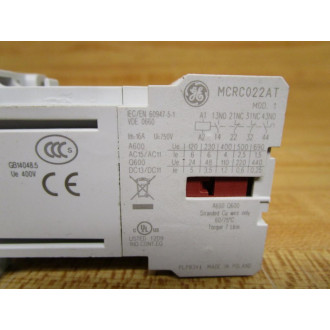 General Electric MCRC022AT Mini Contactor - Used