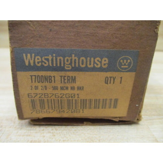 Westinghouse T700NB1 Terminal Lug 672B762G01