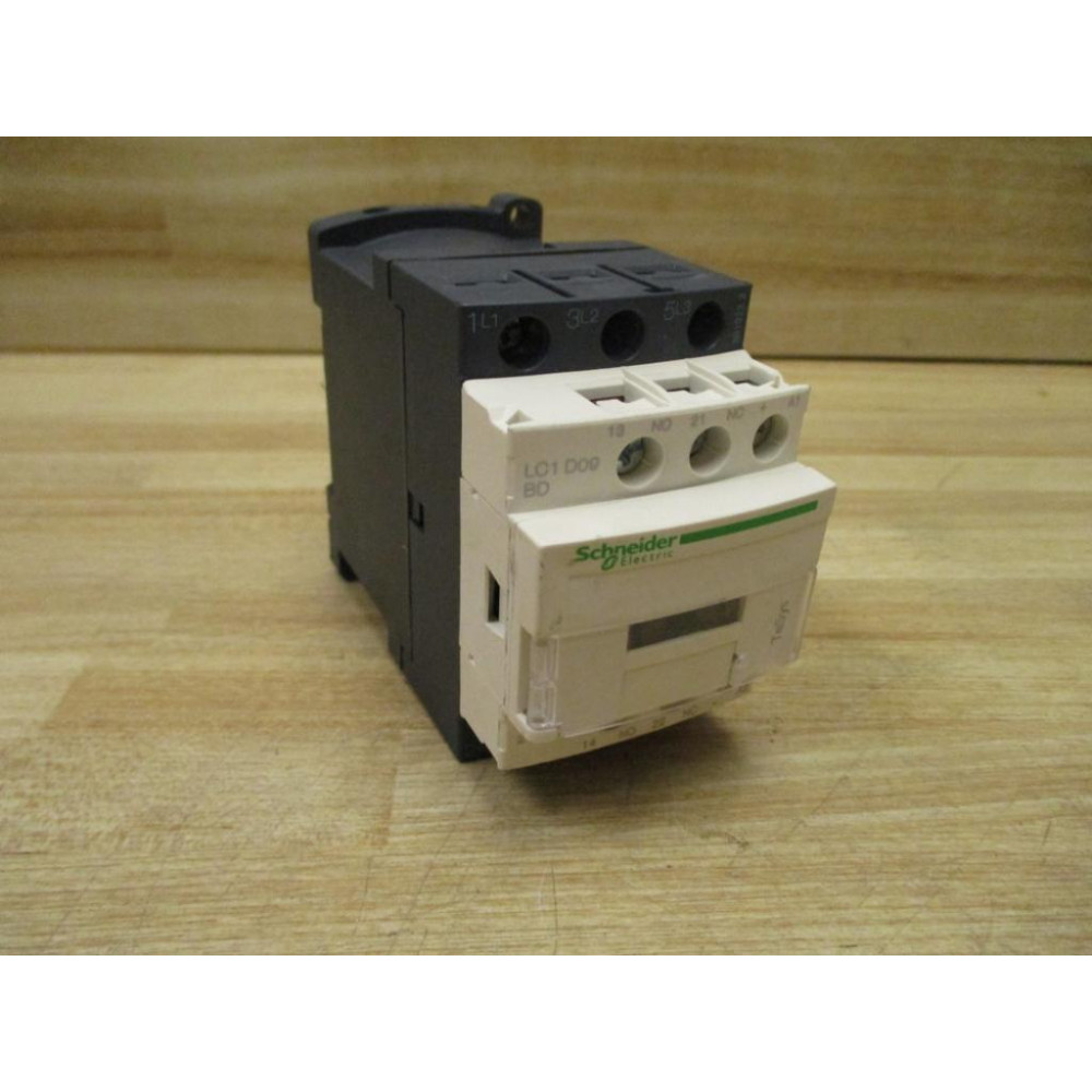 Telemecanique LC1-D09BD Schneider Contactor W LAD4TBDL - Used