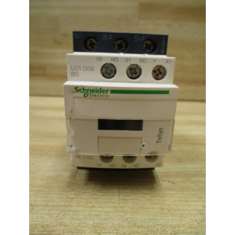 Telemecanique LC1-D09BD Schneider Contactor W LAD4TBDL - Used