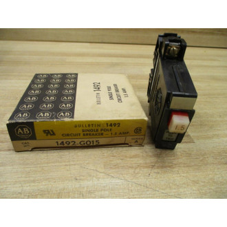 Allen Bradley 1492-G015 Circuit Breaker 1.5 Amp