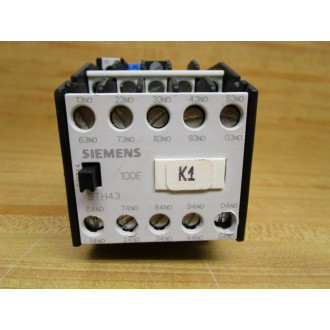 Siemens 3TH4310-0A Contactor 3TH43100A - Used