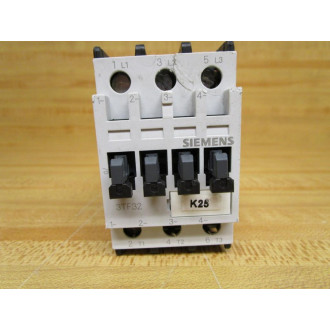 Siemens 3TF3211-0B Contactor 3TF32110B - Used