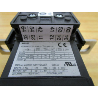 Allen Bradley 194E-B250-1753S Load Switch 194EB2501753S - Used