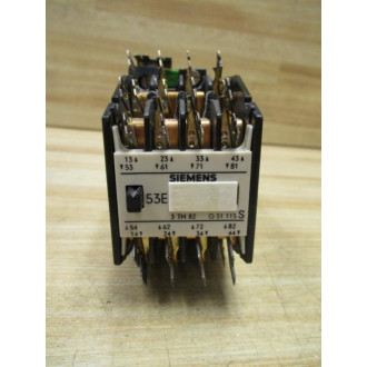 Siemens 3TH8253-0F Contactor 3TH82530F - Used