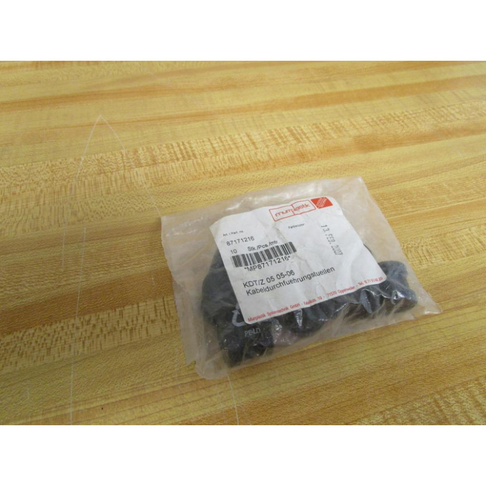 MurrPlastik 87171216 Cable Entry Grommet KDTZ 05 05-06 (Pack of 10)