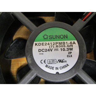Sunon KDE2412PMB1-6A Axial Fan KDE2412PMB16A - Used