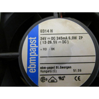 Ebm Papst 8314 H Axial Fan 8314H (Pack of 2) - Used