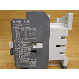 ABB A16-30-10-80 Contactor A16301080 - Used