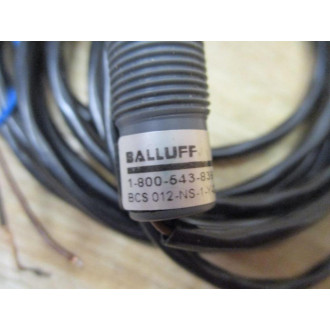 Balluff BCS 012-NS-1-Y-02 Capacitive Sensor BCS012NS1Y02 - Used