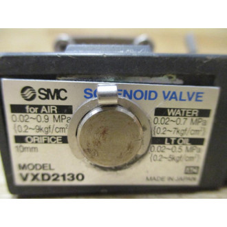 SMC VXD2130 Solenoid Valve - Used