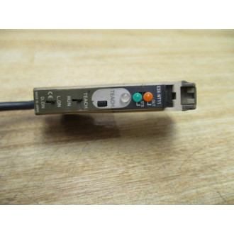 Omron E3X-NT11 Photoelectric Sensor E3XNT11 WO Front Cover - Used