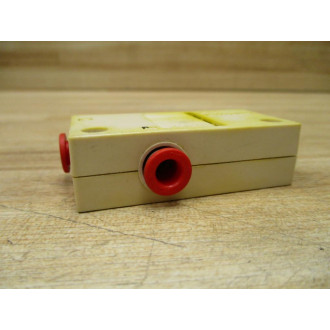 SMC ZHI10B ZH Vacuum Ejector 14" Tube Fittings - Used