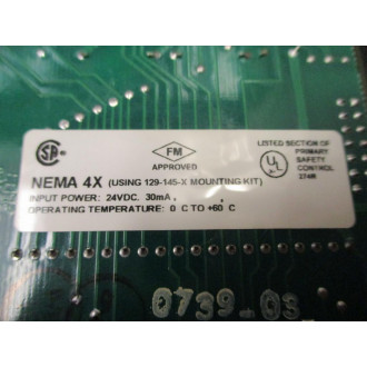 Fireye ED5101 Display Module ED580 - Used