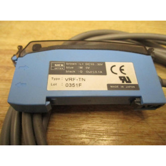 Sick VRF-TN Fiber Optic Sensor VRFTN - Used