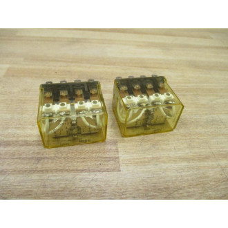 IDEC RH4B-U-DC12V Relay RH4BUDC12V (Pack of 2) - Used