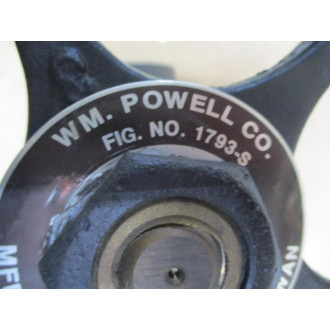 Powell 125S 3 Gate Valve IBBM Figure 1793 200WOG 3" Fig. 1793-S - New No Box