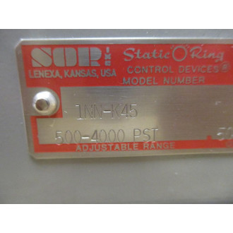 SOR 1NN-K45 Pressure Switch 1NNK45 - New No Box
