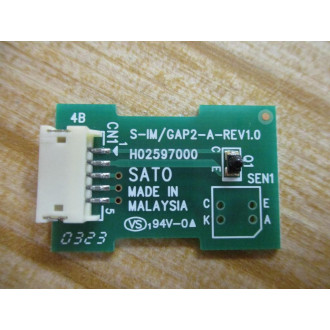 Sato R29053000 Gap Sensor Board S-IMGAP2-A