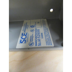 SCE AR529599 Switch Enclosure - Used