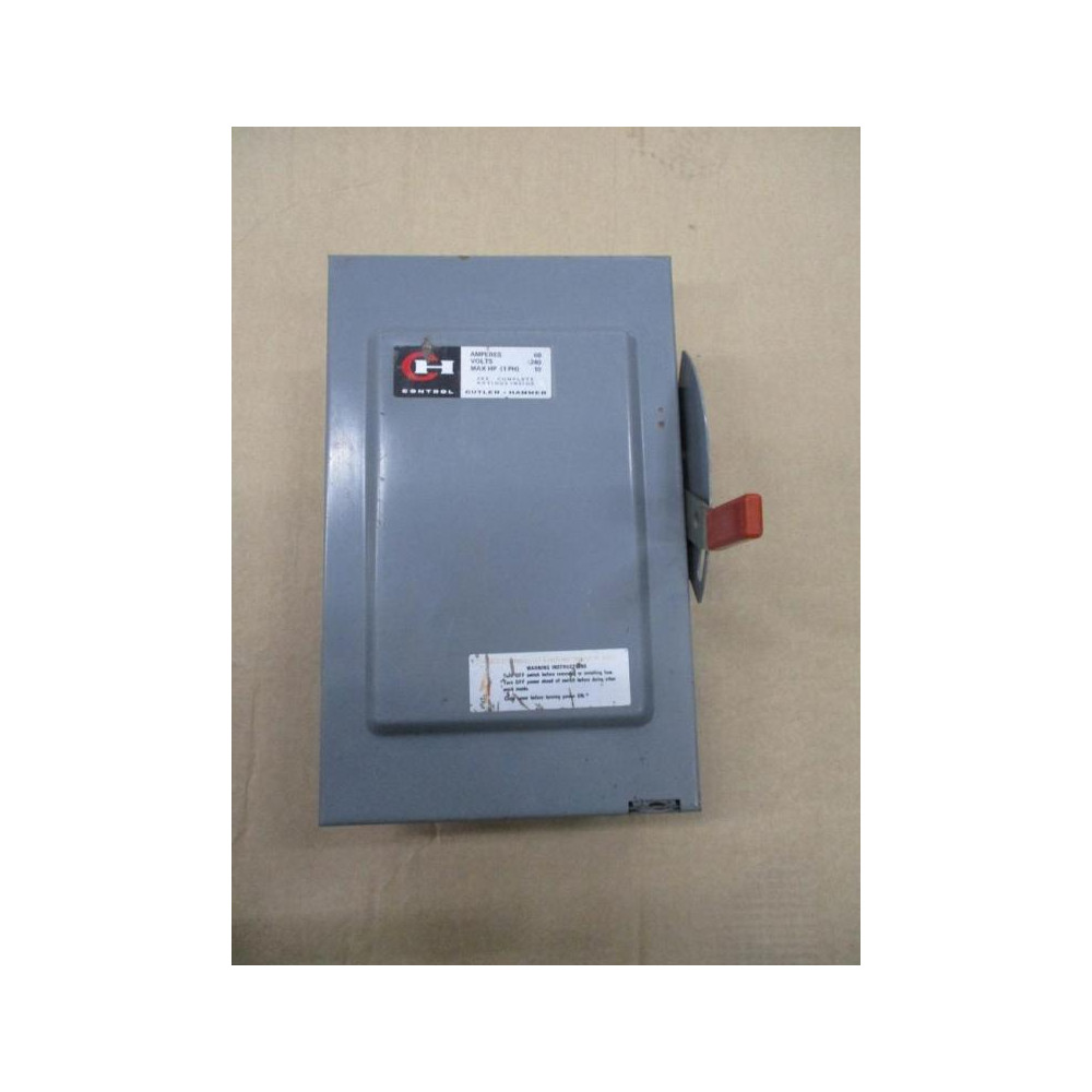 Cutler Hammer DG222NGB Safety Switch - Used