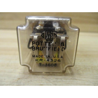 Potter & Brumfield KR-4326 Relay KR4326 T-3608 - New No Box