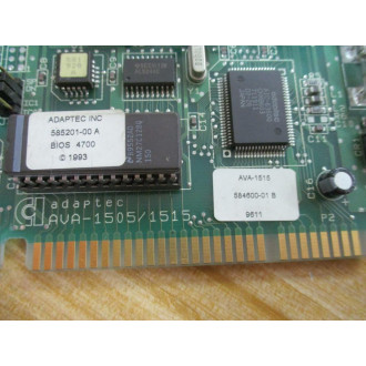 Adaptec AVA-1515 Circuit Board AVA-15051515 - Used