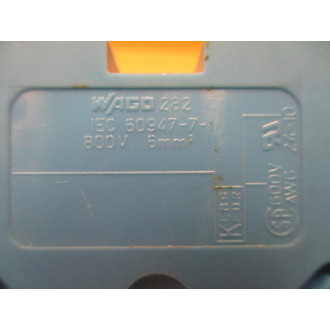 Wago 282-604 Terminal Block 282 (Pack of 34) - New No Box