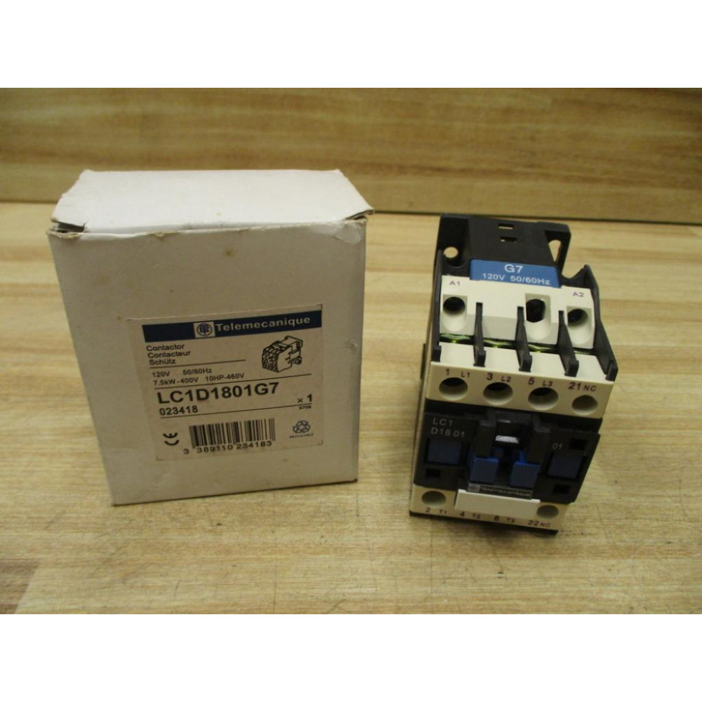 Telemecanique LC1D1801G7 Contactor 023418
