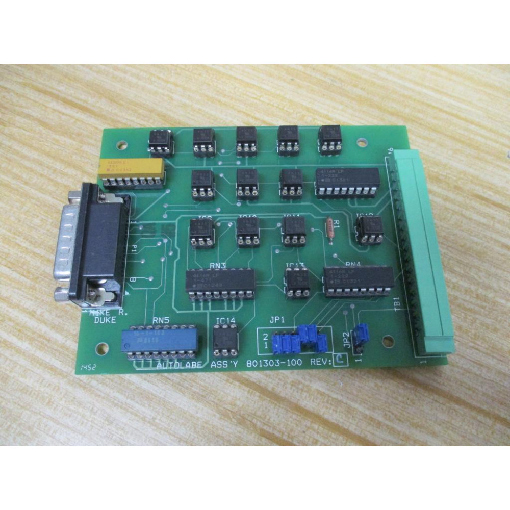 Auto Labe 801303-100 Circuit Board 801303100 - Used