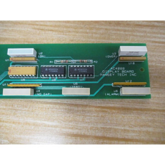Ramsey Tech C07226K-E021 Display Board AC4000 - Used