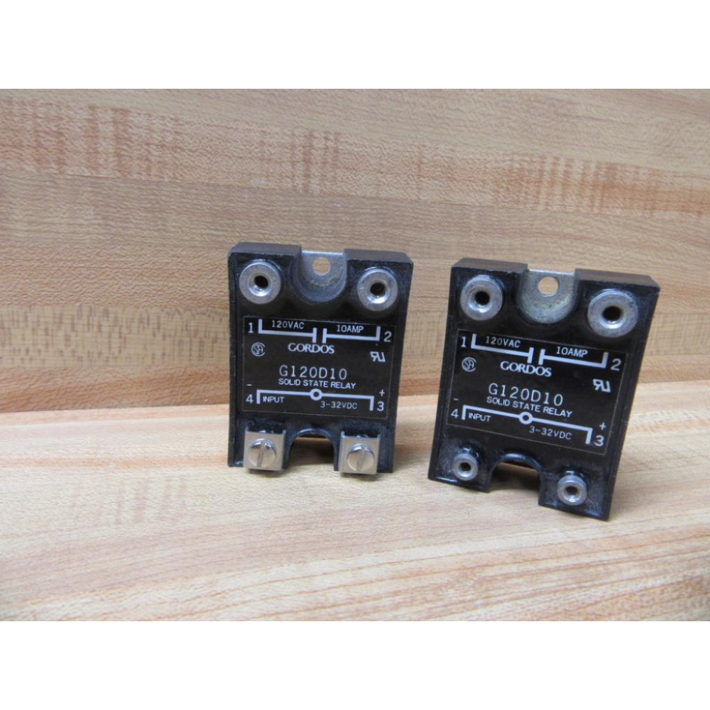 Gordos G120D10 Relay (Pack of 2) - Used