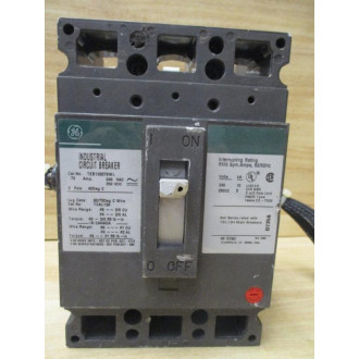 General Electric TEB132070WL 70A Circuit Breaker GE Chipped Switch - Used
