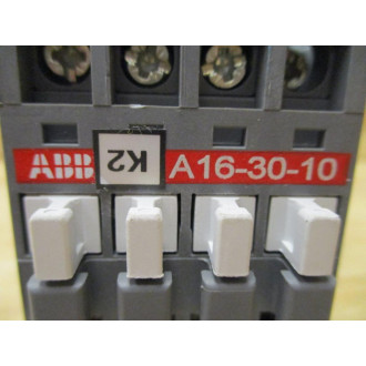 ABB A16-30-10-84 Contactor A16-30-10 W DIN Rail - Used