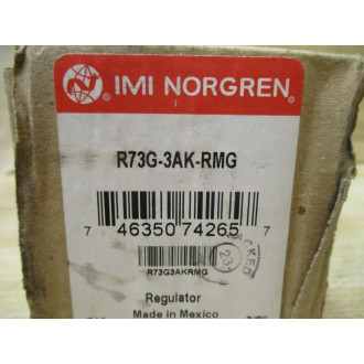 Norgren R73G-3AK-RMG Pressure Regulator R73G3AKRMG WGauge