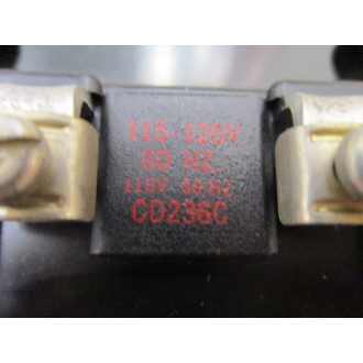 Allen Bradley 500L-D0D93 Lighting Contactor 500L-DOD93 Cracked - Used