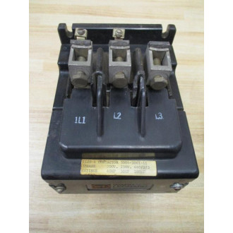 Joslyn Clark 5004-3001-11 Ward Leonard Contactor 5004300111 Cracked, 115V - Used