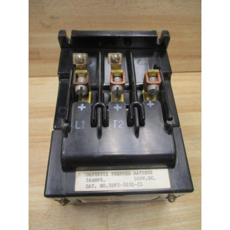 Joslyn Clark 5DP2-5051-21 Ward Leonard Contactor  5DP2505121 - Used