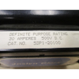 Ward Leonard 5DP1-20100 Joslyn Clark Contactor 5DP120100 - Used