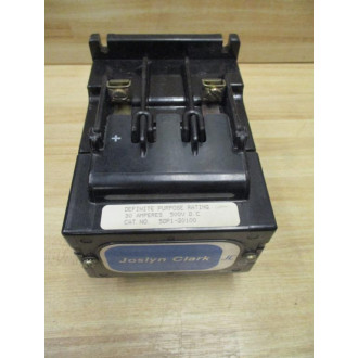 Ward Leonard 5DP1-20100 Joslyn Clark Contactor 5DP120100 - Used