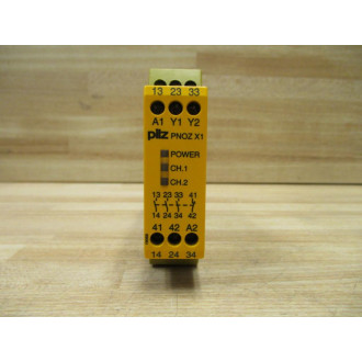 Pilz PNOZ X1 24VACDC 3no 1nc Safety Relay 774300 - Used