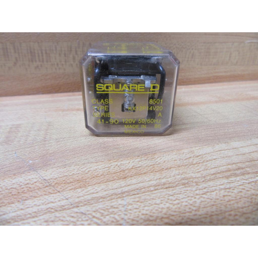 Square D 8501-KX12P14V20 General Purpose Relay 8501KX12P14V20 - New No Box