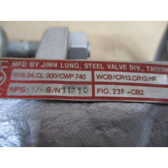 Jinn LungNewco FIG.23F-CB2 Gate Valve 23F-CB2 - New No Box