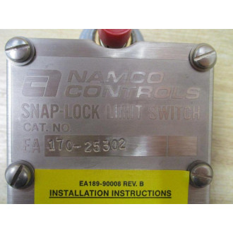 Danaher Controls EA170 25302 Limit Switch EA17025302 Rev B - New No Box