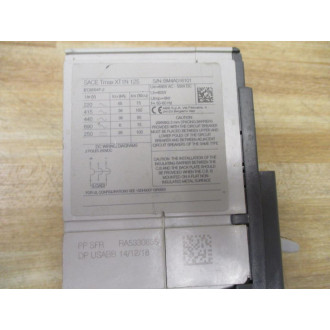 ABB XT1N63050AAA1A0XXX 50 A Circuit Breaker XT1N 125 50 - Used