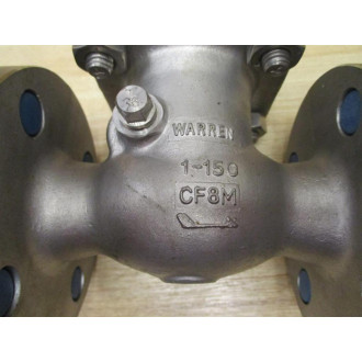 Warren 3156 Swing Check Valve Type SW-CK - New No Box