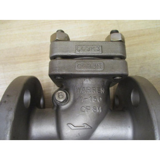 Warren 3156 Swing Check Valve Type SW-CH - New No Box