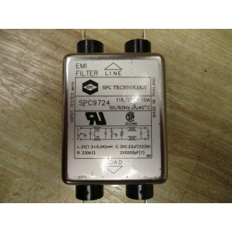 SPC Technology SPC9724 EMI Filter - Used