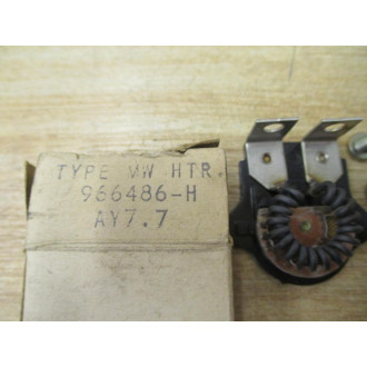 Westinghouse AY7.7 Overload Heater 966486-H (Pack of 2)